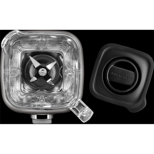 5KSB4026EMS Блендер Artisan со стеклянным стаканом 1.4 л, серебряный медальон фото 3