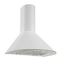 840454 GOOD, Кухонная вытяжка ELIKOR Эпсилон 60П-430-П3Л белый/зол.