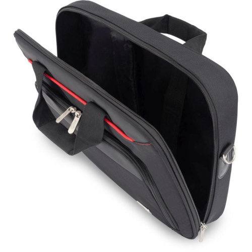 PCP-A9015BK Сумка для ноутбука 15.6" PC Pet PCP-A9015BK черный/красный нейлон фото 11