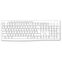 1875235 Клавиатура Oklick K225W белый USB беспроводная Multimedia (1875235)