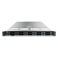 0.95.001.1016 Серверная платформа/ Gooxi SL101-D10R-NV-G4 1U 10bay server platform based on Gen 4th 800W 1+1 PSU EU power cables rail kits