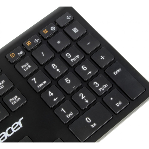 ZL.KBDEE.004 Клавиатура Acer OKR020 черный USB беспроводная slim Multimedia (ZL.KBDEE.004) фото 7 ZL.KBDEE.004 Клавиатура Acer OKR020 черный USB беспроводная slim Multimedia (ZL.KBDEE.004) фото 7