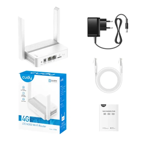 LT300 Маршрутизатор/ N300 Wi-Fi 4G LTE Cat4 Router фото 4