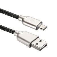 ACD-U926-M1B Кабели USB ACD USB кабель ACD-Allure MicroUSB ; USB-A Кожа, 1м, черный (ACD-U926-M1B)