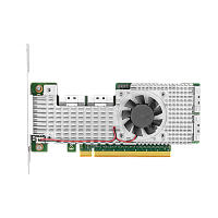 LRNV9F48 Адаптер/ PCle4.0 x16 4*SFF-8654 8i NVMe Switch Adapter