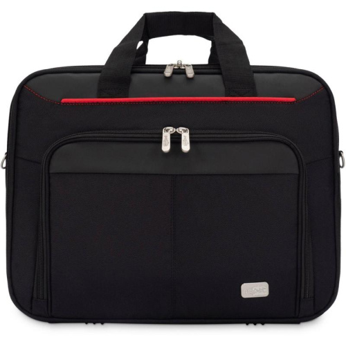 PCP-A9015BK Сумка для ноутбука 15.6" PC Pet PCP-A9015BK черный/красный нейлон фото 9