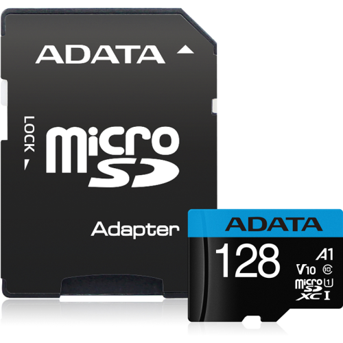 AUSDX128GUICL10A1-RA1 Карта памяти/ ADATA 128GB microSDXC UHS-I class10 with SD adapter AUSDX128GUICL10A1-RA1 Карта памяти/ ADATA 128GB microSDXC UHS-I class10 with SD adapter