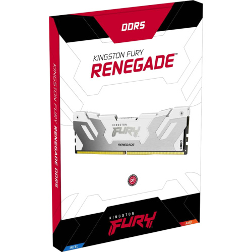 KF580C38RWA-16 Память оперативная/ Kingston 16GB 8000MT/s DDR5 CL38 DIMM FURY Renegade RGB White XMP фото 3