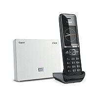 S30852-H3037-R104 Телефон IP Gigaset Comfort 550A IP BASE Rus черный (S30852-H3037-R104)