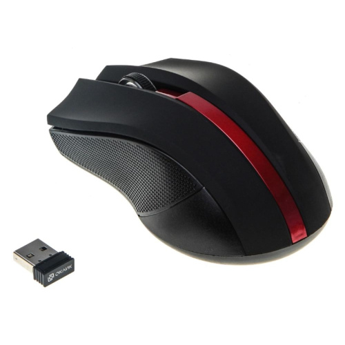 412861 Мышь Oklick 615MW черный/красный оптическая 1200dpi беспров. USB для ноутбука 3but (412861) фото 7 412861 Мышь Oklick 615MW черный/красный оптическая 1200dpi беспров. USB для ноутбука 3but (412861) фото 7