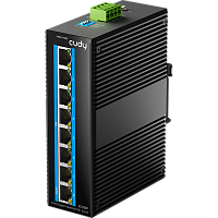 IG1008P Промышленный коммутатор/ 8-Port Aluminum Industrial PoE+ Switch, 1000Mbps 8-Port RJ45, 802.3at/af, Din-rail design, Power supply: DC 9.6~57V work temperature:-40 °C-75°C, Power Adapter Not Included