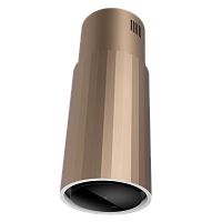 Adelaide39IslaGold ВЫТЯЖКА MAUNFELD/ Островная, 1270 м3/ч, 4 скорости, Ширина 38.5 см, Цвет: золото, Управление жестом руки, Фильтр опция CF-172C