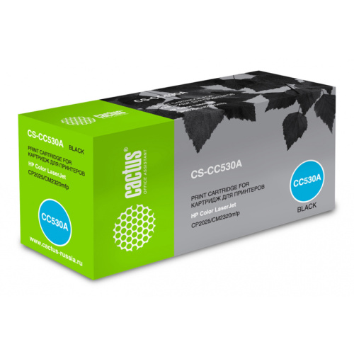 -/ Картридж лазерный Cactus CS-CC530A CC530A черный (3500стр.) для HP CLJ CP2025/CM2320 фото 4 -/ Картридж лазерный Cactus CS-CC530A CC530A черный (3500стр.) для HP CLJ CP2025/CM2320 фото 4