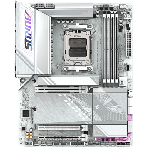 X870EAELITEWF7ICE Материнская плата/ X870E A ELITE WF7 ICE фото 2