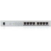 GS1008HP-EU0101F Коммутатор/ ZYXEL GS1008HP Switch PoE +, 8xGE PoE +, tabletop, metal, silent, budget PoE 60 W