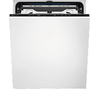 EEG69420W Встраиваемая посудомоечная машина ELECTROLUX/ Встраиваемая полногабаритная посудомоечная машина , загрузка на 15 комплектов посуды, сенсорное управление, 8 программ, 59.6x55x82 см, черный цвет, сушка: с открыванием дверцы/с теплообменником, инди