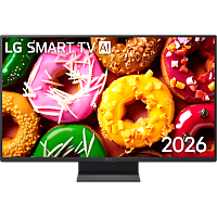 27LB70006LA.ARUG Телевизор ЖК 27'' LG/ 27", Full HD, Smart TV (WebOS 26), Wi-Fi 5, Bluetooth v 5.3, DVB-T2/C/S2, HDR10 / HLG, Standart Remote, 60Hz Native, 2.0ch (20W), 2хHDMI, 1хUSB, 1 Pole, черный графит, 2026