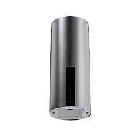 MOTUBA35X Вытяжка Kuppersberg/ Вытяжка Kuppersberg, цилиндрическая, островная, 35 см, сенсорное управление, таймер, отвод/рециркуляция, 3 скорости, производительность 850 м3/ч, LED освещение, обратный клапан, уровень шума 68 дБ, угольный фильтр CF110 (опц