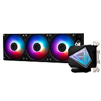 306-7ZW8A11-C24/306-7ZW8E11-C24 Жидкостная система охлаждения MSI MAG CORELIQUID I360 3x ARGB Gen2 Fan, ARGB Gen2 Block, Color Box
