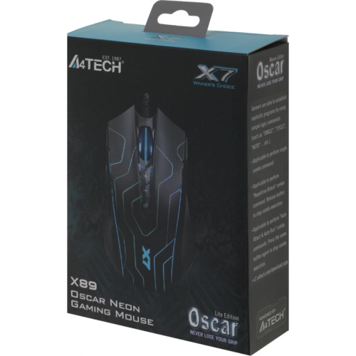 X89(MAZE) Мышь A4Tech X89 Maze черный оптическая 2400dpi USB 8but (X89 (MAZE)) фото 6 X89(MAZE) Мышь A4Tech X89 Maze черный оптическая 2400dpi USB 8but (X89 (MAZE)) фото 6