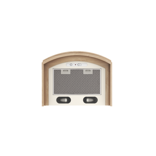 843334 GOOD, Кухонная вытяжка ELIKOR Ротонда 60П-650-П3Л бежевый/дуб неокр.съемное фото 4