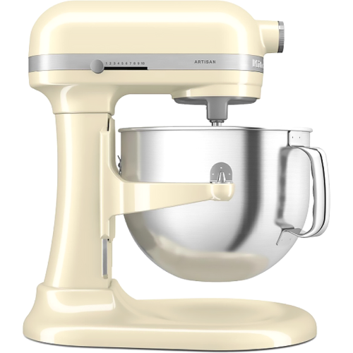 5KSM70SHXEAC Настольный миксер Artisan с подъемной чашей 6.7 л цвет кремовый