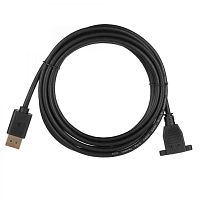 ACD-DDPF2-30B Кабель ACD-DDPF2-30B ACD-DDPF2-30B DisplayPort 1.2, DP extension, Golden Plated, 20m/20f, Черный, ACD-DDPF2-30B 3м (742514)