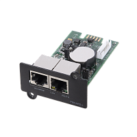 PMC-02E SNMP карта для удаленного управления по сети Ethernet c Английским интерфейсом, 2xRJ45, PowerMaster/ SNMP card ENG