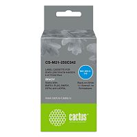 -/ Картридж ленточный Cactus CS-M21-250C342 черный для Brady BMP21-PLUS, BMP21, BMP21-LAB
