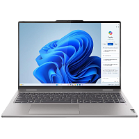 83DM0006US Lenovo Yoga 7 2-in-1 16AHP9 16"(1920x1200 IPS)/Touch/AMD Ryzen 7 8840HS(3.8Ghz)/16384Mb/512PCISSDGb/noDVD/Int:AMD Radeon 780M/Cam/BT/WiFi/71WHr/war 1y/1.99kg/arctic grey/Win11Home_ENG + 65W, с гравировкой