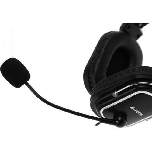 HU-50 Наушники с микрофоном A4Tech HU-50 черный 2м накладные USB оголовье фото 9 HU-50 Наушники с микрофоном A4Tech HU-50 черный 2м накладные USB оголовье фото 9