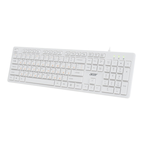 ZL.KBDEE.00D Клавиатура Acer OKW123 белый USB Multimedia (ZL.KBDEE.00D) фото 7 ZL.KBDEE.00D Клавиатура Acer OKW123 белый USB Multimedia (ZL.KBDEE.00D) фото 7