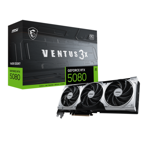 Видеокарта/ GeForce RTX 5080 16G VENTUS 3X OC