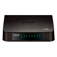 DES-1016A/E2A Коммутатор/ DES-1016A Unmanaged Switch 16x100Base-TX, plastic case