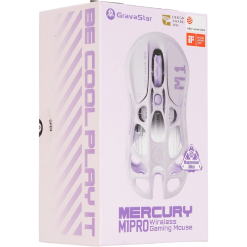 6972448924306 Игровая мышь/ Мышь Gravastar Mercury M1 Pro Lavender Purple фото 8 6972448924306 Игровая мышь/ Мышь Gravastar Mercury M1 Pro Lavender Purple фото 8