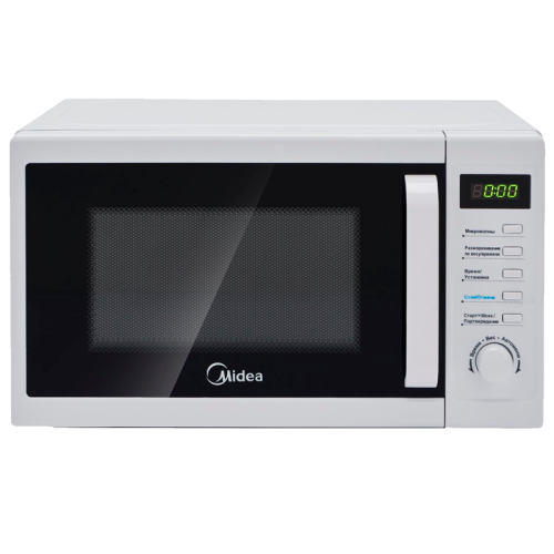 AM820CUK-W Микроволновая печь MIDEA/ 20 л, 800 Вт, белый цвет