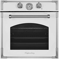 RC6911WSilver Духовой шкаф Kuppersberg/ Духовой шкаф Kuppersberg, 11 режимов работы, объем духовки 70 л., цвет:белый,фурнитура серебряная