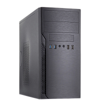 FL-628-FZ450R-U32-S Корпус с блоком питания 450Вт./ Case Foxline FL-628-FZ450R-U32-S mATX case, black, w/PSU 450W 12cm, w/2xUSB2.0, w/2xUSB3.0 w/pwr cord, w/o FAN, E-lock support