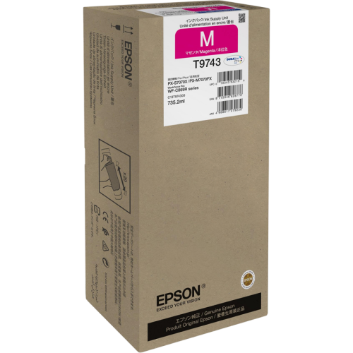 C13T97430N Картридж/ Epson I/C (m) WF-C869R XXL C13T97430N Картридж/ Epson I/C (m) WF-C869R XXL
