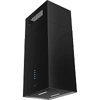 BathPlus402ILblack Вытяжка Maunfeld/ Островная (потолочная установка), 40х116.5х30 см, 1150 м3/ч, 4 скорости, черный цвет