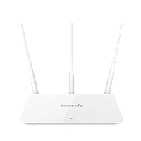 F3 Маршрутизатор/ Tenda WiFi Router F3 (2.4GHz, Wlan 300Mbps, 802.11bgn+4xLAN RG45 10/100+1xWAN) 3x5dBi ext Antenna