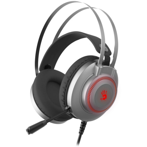 J200S Наушники с микрофоном A4Tech Bloody J200S серый 2м мониторные USB оголовье (J200S) J200S Наушники с микрофоном A4Tech Bloody J200S серый 2м мониторные USB оголовье (J200S)