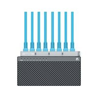 ST3108C Коммутатор/ Коммутатор Netis ST3108C (L2) 8x100Мбит/с неуправляемый