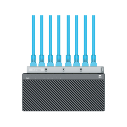 ST3108C Коммутатор/ Коммутатор Netis ST3108C (L2) 8x100Мбит/с неуправляемый