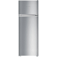 CTele2931-26001 Холодильник LIEBHERR/ 157.1x55x63, 218/52 л, ручная разморозка, верхняя морозильная камера, серебристый