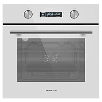 OEM606WH Шкаф духовой электрический HOMSair/ электрический, встраиваемый, комбинированное управление, 60 л., конвекция, гриль, 3 стекла, белый