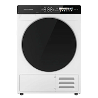 DM590W Сушильная машина KUPPERSBERG/ KITCHEN RETAIL / Сушильная машина KUPPERSBERG, High-Tech, загрузка 10 кг, 16 программ, тепловой насос, отсрочка старта, реверс барабана, ультрафиолет, сенсорное управление, блокировка от детей, энергоэффективность А+,
