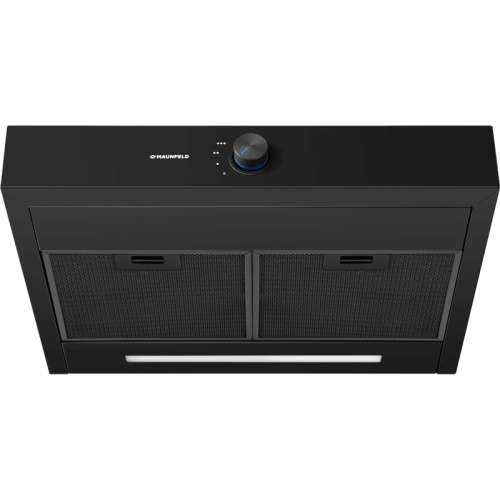 Comfort60FlatBlack Вытяжка MAUNFELD/ Подвесная, 60 см, 1000 м3/ч, 3 скорости, цвет: черный фото 3