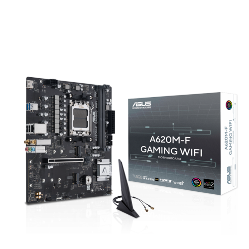 90MB1KT0-M0EAY0 Материнская плата/ A620M-F GAMING WIFI 90MB1KT0-M0EAY0 Материнская плата/ A620M-F GAMING WIFI