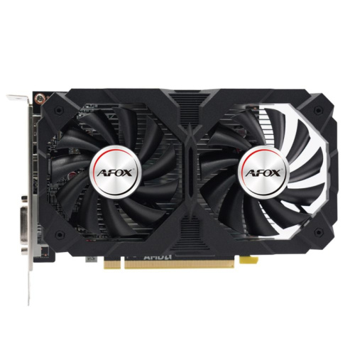 AFRX550-4096D5H2-V4 Видеокарта Afox RX550 4GB GDDR5 128bit DVI DP HDMI 2FAN RTL AFRX550-4096D5H2-V4 Видеокарта Afox RX550 4GB GDDR5 128bit DVI DP HDMI 2FAN RTL